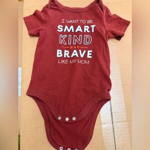 "Smart Kind Brave" Onesie